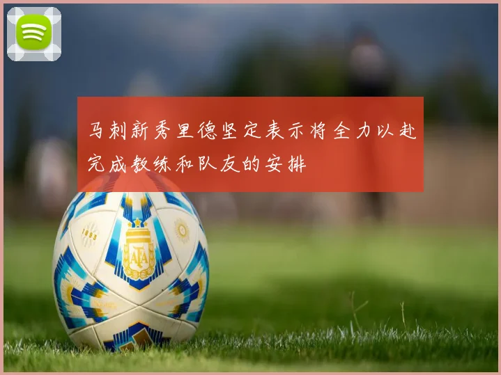 马刺新秀里德坚定表示将全力以赴完成教练和队友的安排
