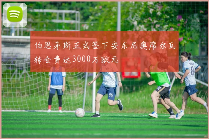伯恩茅斯正式签下安东尼奥席尔瓦转会费达3000万欧元